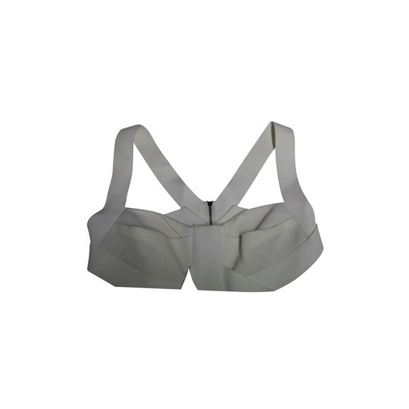 Pre Loved Rm By Roland Mouret Vintage CutOut Midi Dress Women white - Picture 4 of 8